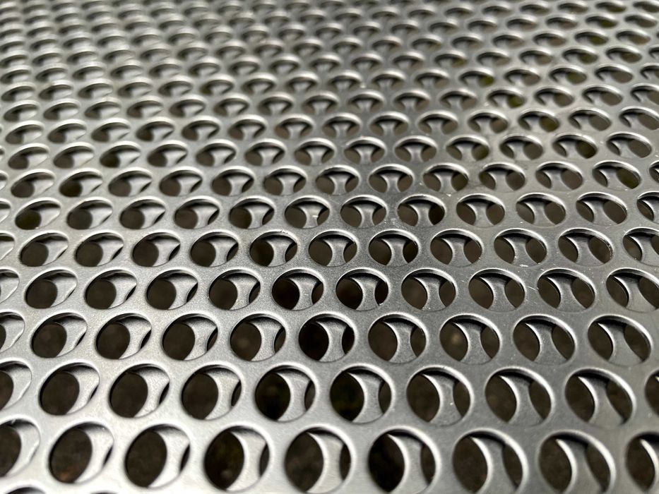 Blacha perforowana stalowa - otwór okrągły, kwadratowy