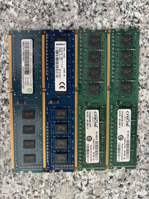 Memorias 16gb ddr3 1600