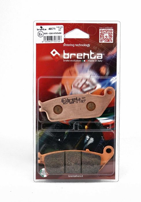 Pastilhas travão Brenta HOnda Yamaha Triumph