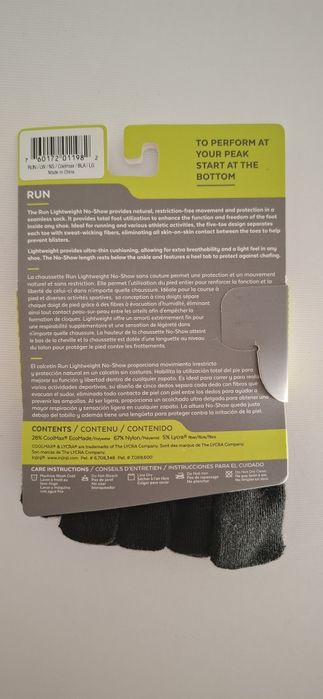 Skarpety INJINJI Run Lightweight No Show XTRALIFE FFY roz. L