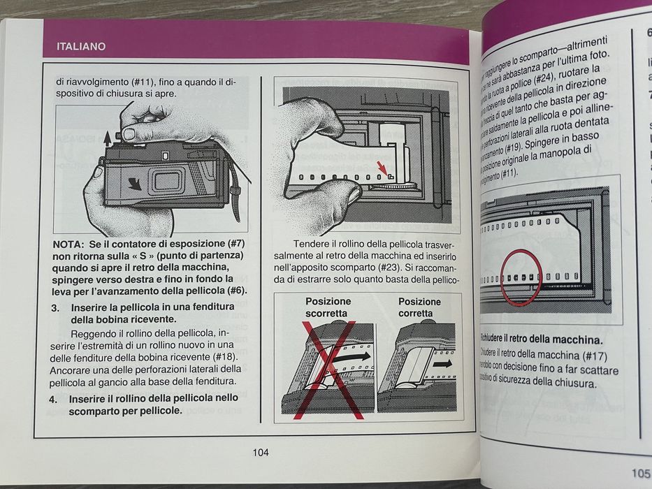 Caixa e manuais Nishika N8000 3-D 35mm Camera