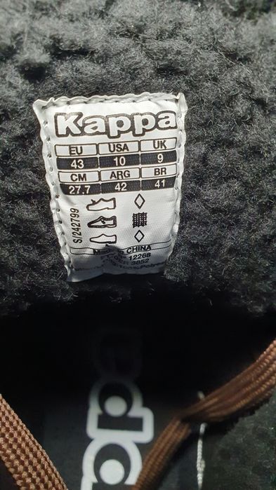 Buty nowe ocieplane na zimę marki Kappa rozmiar 43