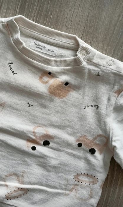 Bluza Auta Samochody Pojazdy Sinsay Fox&Bunny 86