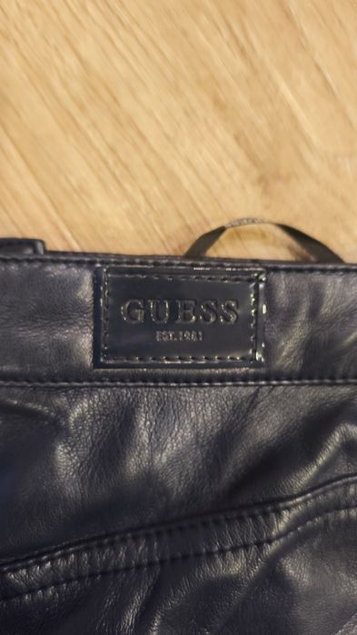 Guess leather  spodnie