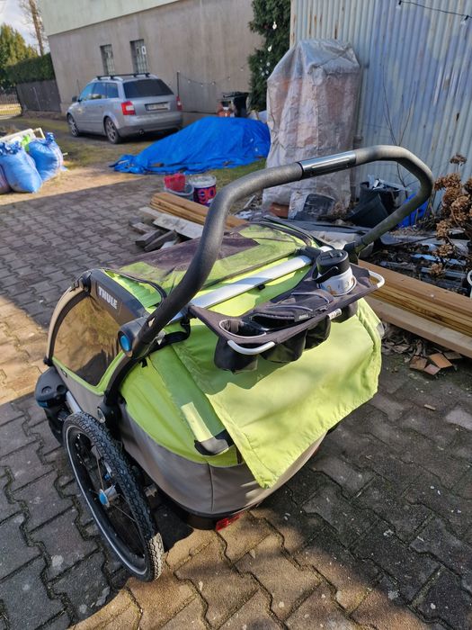 Przyczepka rowerowa Thule Cab 2 full zestaw