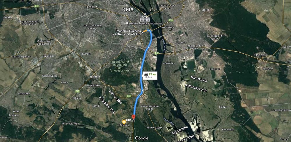 Лісники, від 36 соток і більше під забудову поруч із гольф-полем