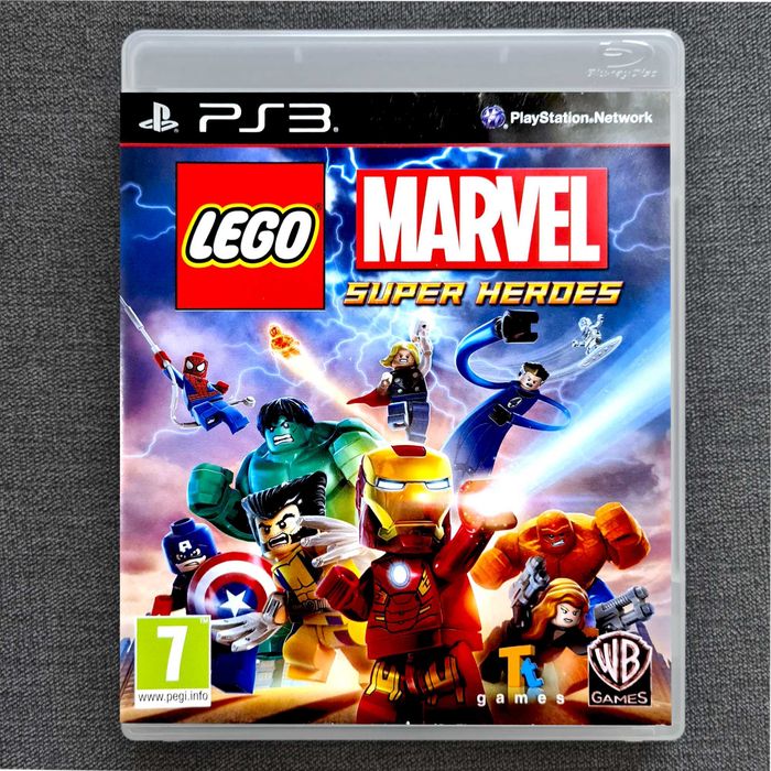 Lego Marvel Super Heroes PL Ps3 Polskie Napisy Polska Okładka