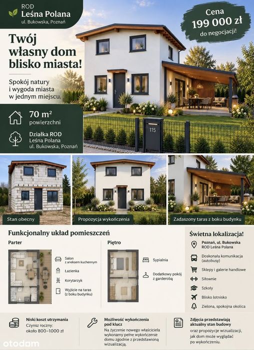 Dom całoroczny ROD Bukowska