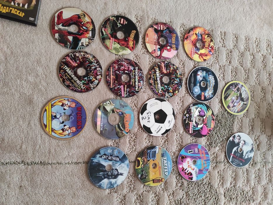 DVD, CD диски лицен.