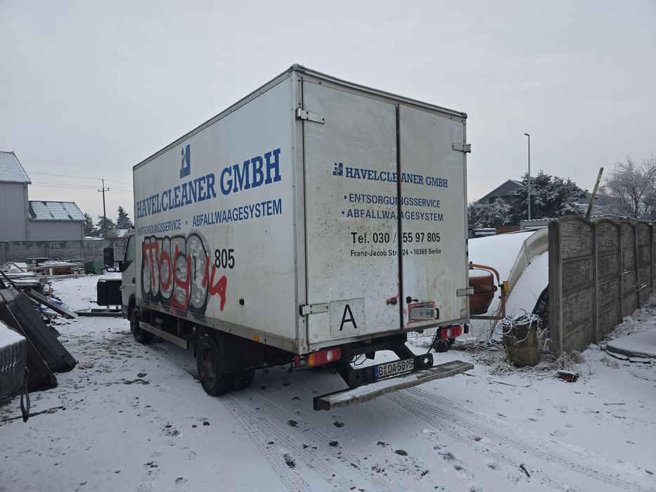 Mitsubishi Canter 6c15  Fuso 3.0 kontener z Niemiec tylko 168tys km