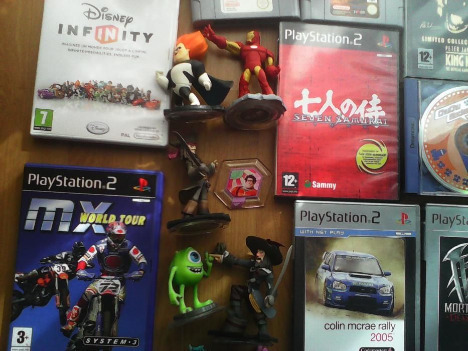 jogos dreamcast, x-box, playstation, nintendo, infinity (Apenas Local)