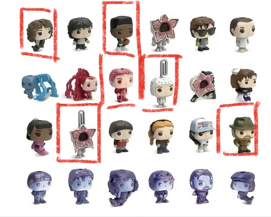 Фігурки stranger things дивні дива