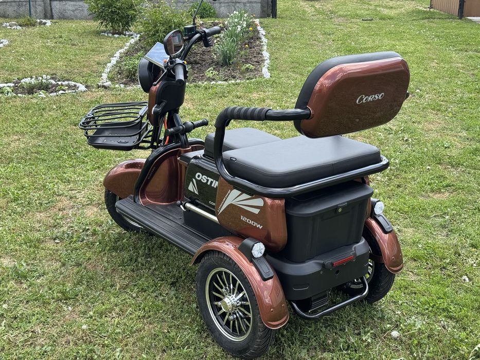 Продам новий Електричний трицикл Corso «Ostin L» 1200W