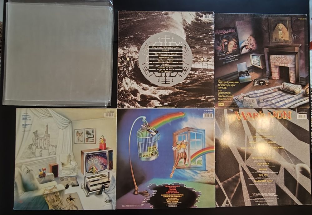 Marillion - 5 Lp's Vinil