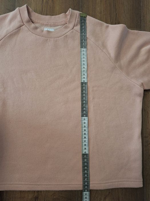 Ciepła, ocieplana bluza pudrowy róż