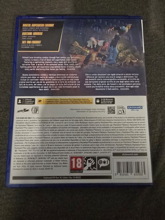 Invincible vs ps5