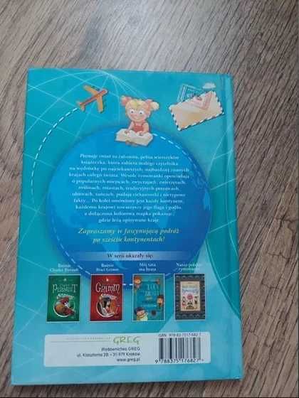 Książka poznaję świat - wiersze o państwach