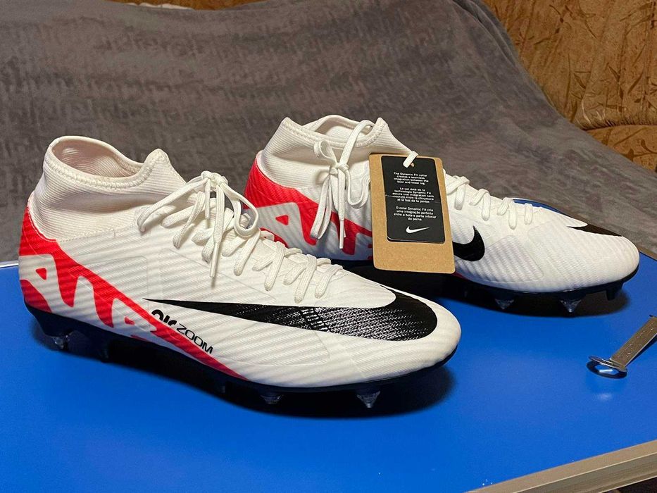 Nike Zoom 45.5р Mercurial Superfly 9 Academy SG-PRO бутсы dj5628-600