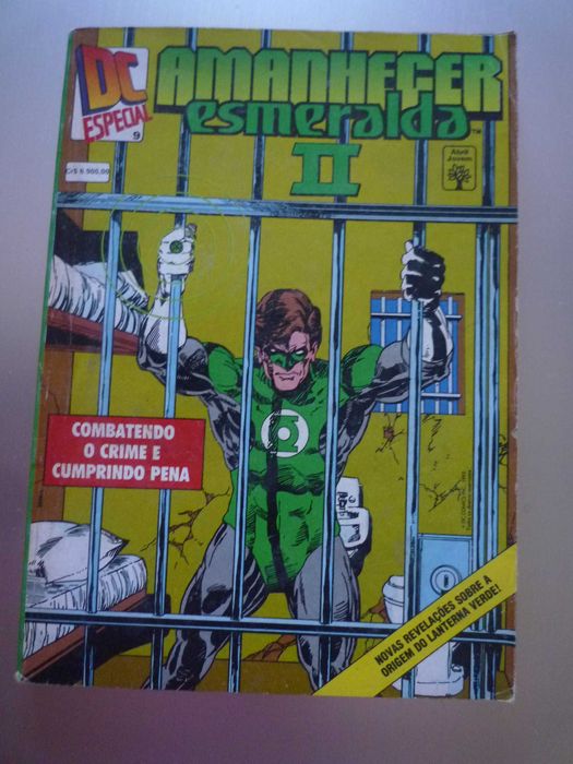 DC Especial nº 9 Amanhecer Esmeralda II Editora Abril Jovem