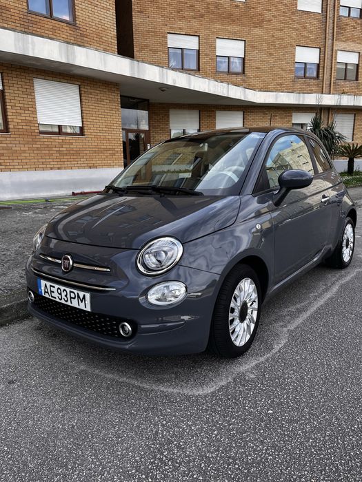 Fiat 500, 1.2  Lounge Dualogic, ano 2020, 10500km