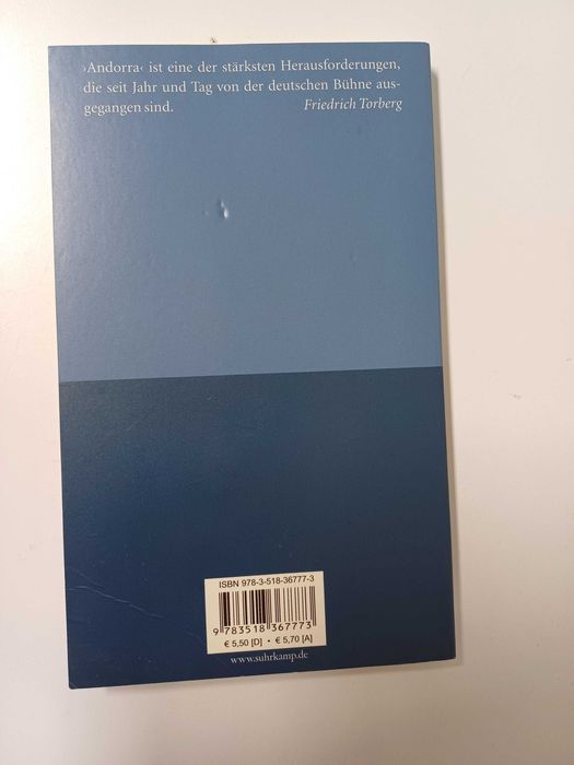 Max Frisch - Andorra