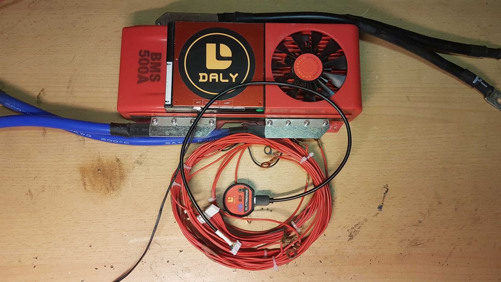Balanser do akumulatorów LiFePO4 48V 500A Magazyn energii.