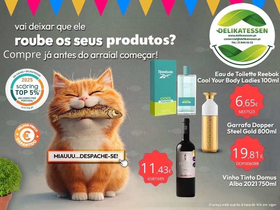 Antivirus Kaspersky Campanhas junho em delikatessen.pt