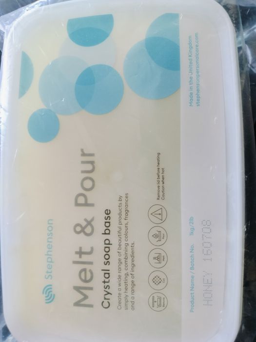 Base neutra de mel para fazer sabonetes