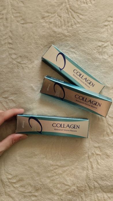 Туш для вій collagen waterproof