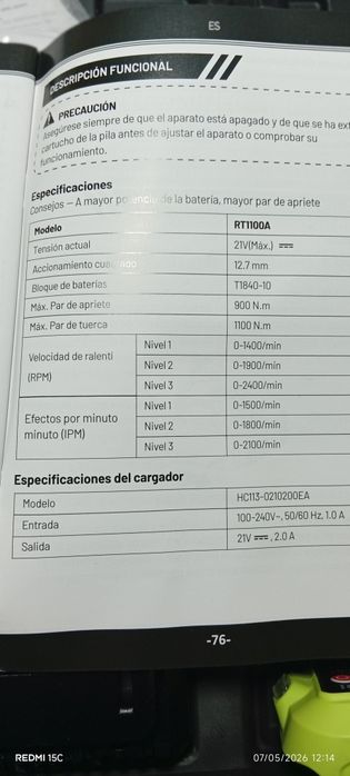 Mala Máquina Impacto nova potente Robustrue