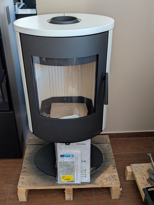 ROMOTOP Evora T 01  t01 Ceramika - 4 kW piec wolnostojący koza
