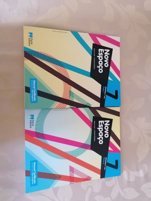 Livros escolares de Matemática 7 do professor