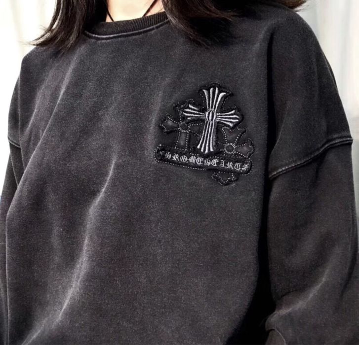 Кофта Хром хартс сіра