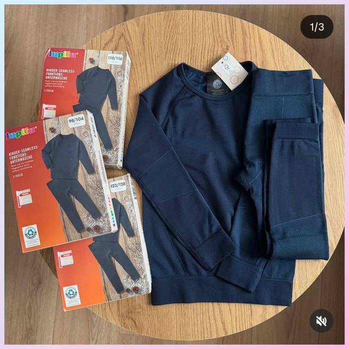 Термо білизна lupilu 98/104,110/126