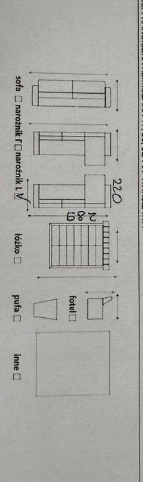 sofa, kanapa, narożnik celta jasny, duży, nowy