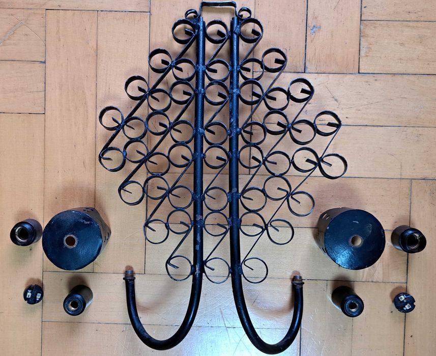 Lampa, świecznik, kinkiet na ścianę