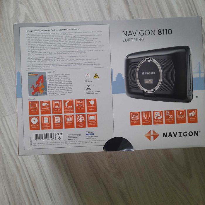 Nawigacja samochodowa Navigon 8110.