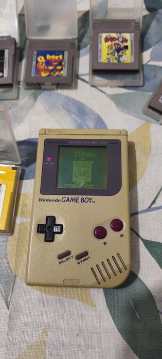 Vendo pack original Nintendo Game Boy (Modelo DMG-01) com lote de 7 jogos