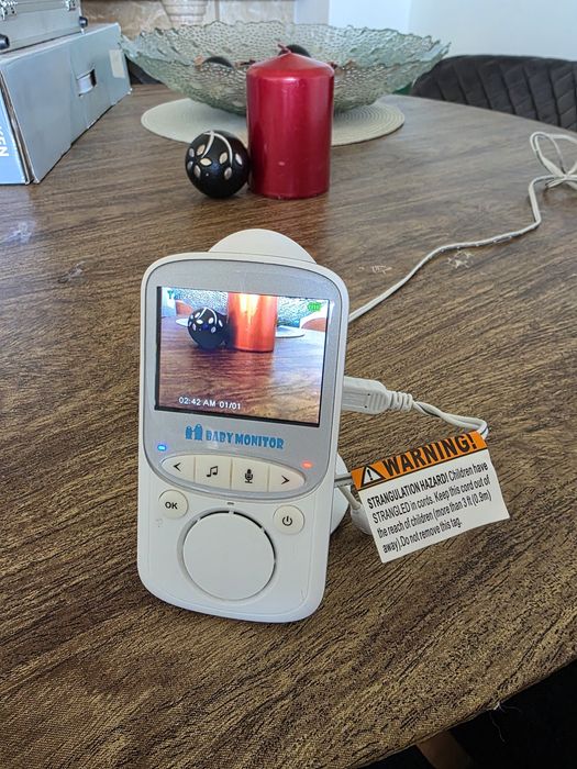 Baby Monitor  com Câmara e Visão Noturna – Completo