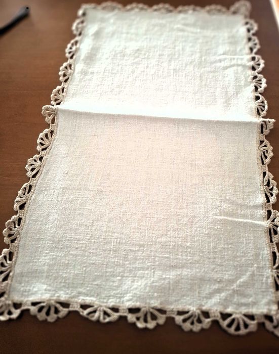 Conjunto de panos de quarto em linho