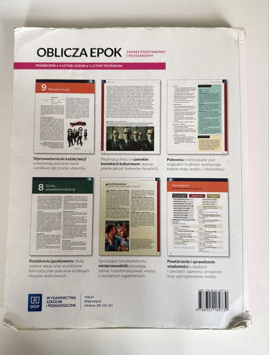 Oblicza epok 2.2 - podręcznik do języka polskiego