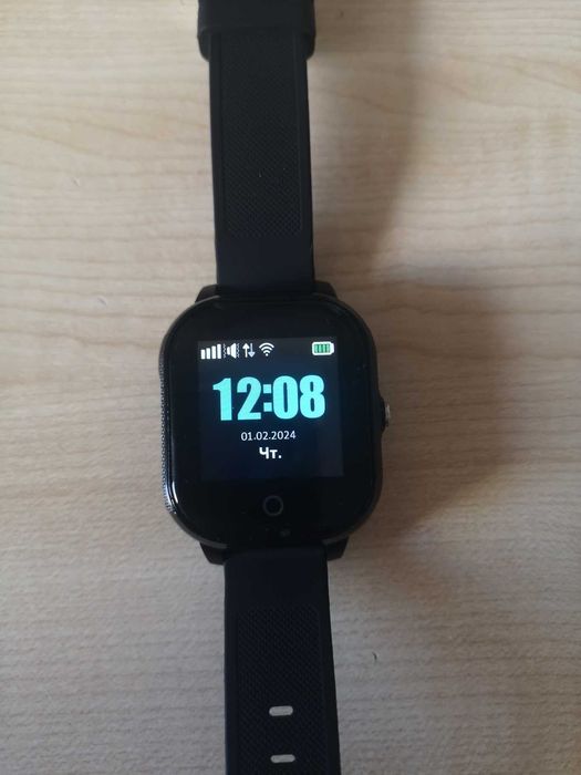 Смарт-годинник дитячий телефон GOGPS  К23 М02 M02BK gps трекер