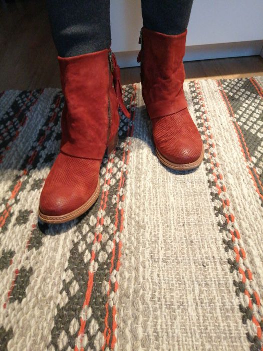 Buty damskie firmy AS skórzane r41