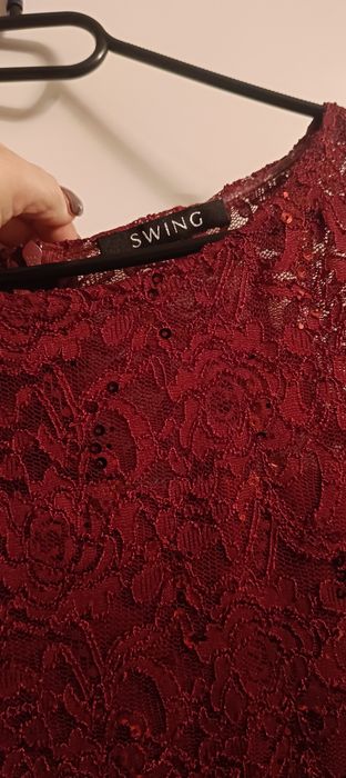 Sprzedam sukienka XL 42 cekiny cekinowa marki Swing