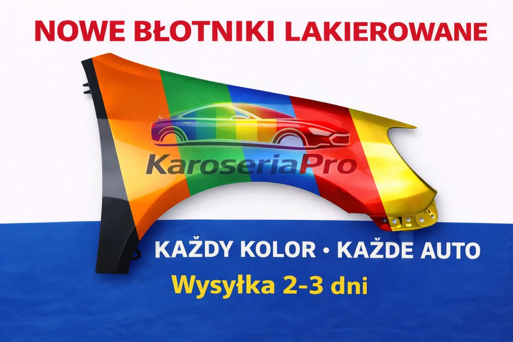 BŁOTNIKI Lakierowane  w DOWOLNY KOLOR - Każda marka(WYSYLKA 2-3 dni )