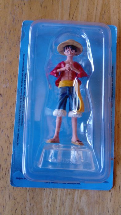 Boneco miniatura da colecção One Piece  mais fascículo  correspondente