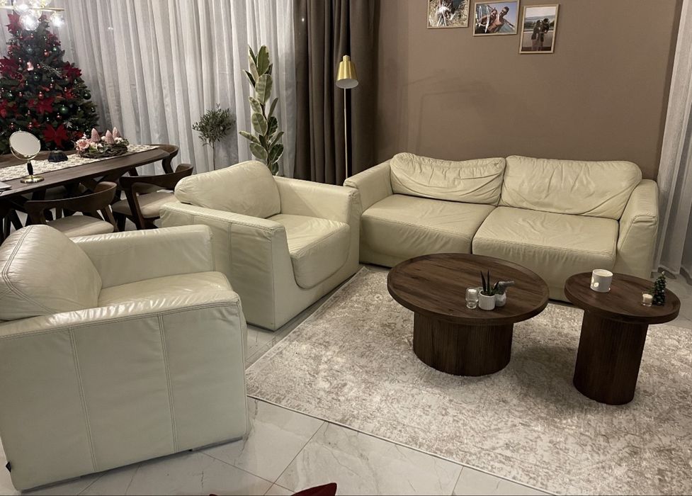 Skórzany zestaw wypoczynkowy Etap Sofa