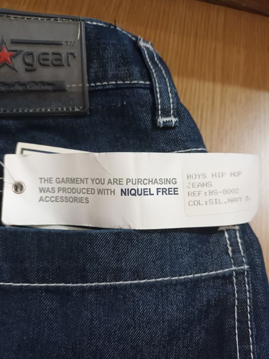 Calça ganga vintage baggy