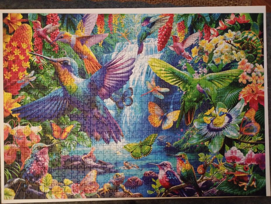 Puzzle 1000 Trefl Kolibry Jessica White