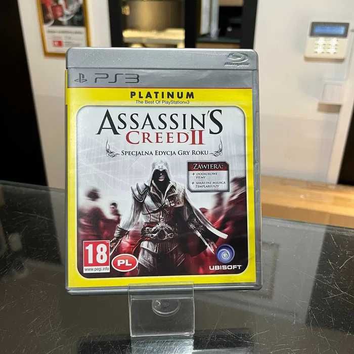 Gra PS3 Assassin's Creed III | Używana+ Assassin 2 platinium